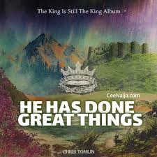 He Has Done Great Things Cover Art_Chris Tomlin