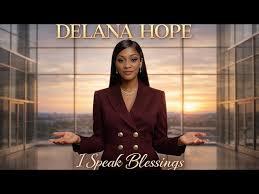 I Speak Blessing Cover Art - Delana Hope