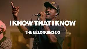 I Know That I Know Cover Art_The Belonging Co
